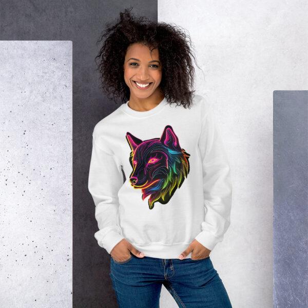 Le Loup Neon, Un Sweat à Col Rond – Image 5