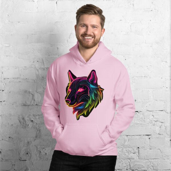 Le Loup Neon, Un Sweat à capuche – Image 4