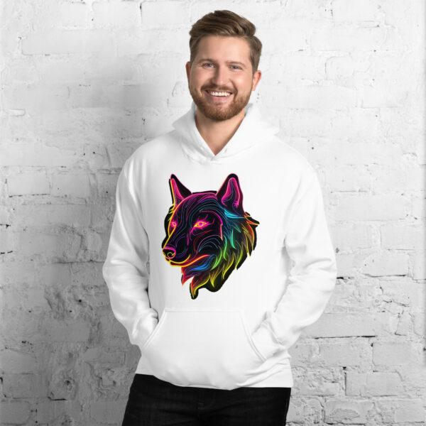 Le Loup Neon, Un Sweat à capuche – Image 5