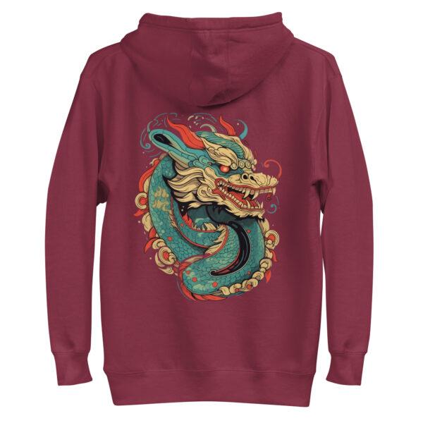 Le dragon, Sweat à Capuche – Image 5