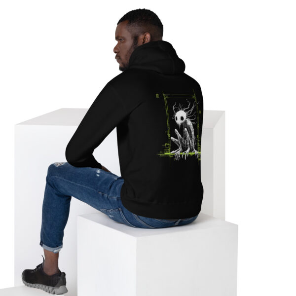 Sweat à Capuche Unisexe Fraktal #03 – Image 3