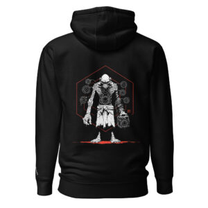 Sweat à Capuche Unisexe Fraktal #04