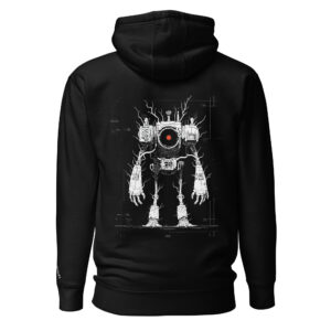 Sweat à Capuche Unisexe Fraktal #05