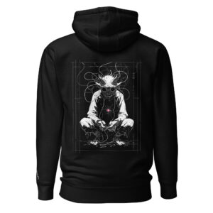 Sweat à Capuche Unisexe Fraktal #06
