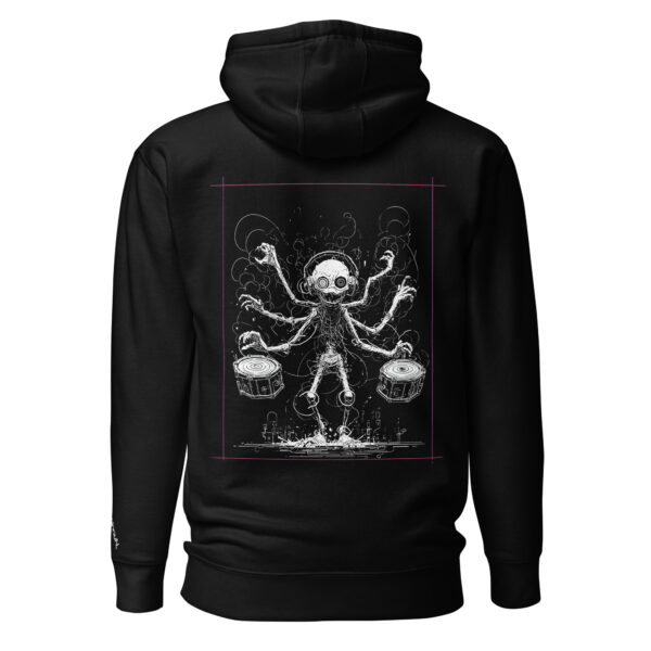 Sweat à Capuche Unisexe Fraktal #08