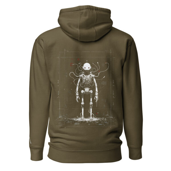 Sweat à Capuche Unisexe Fraktal #02 – Image 6