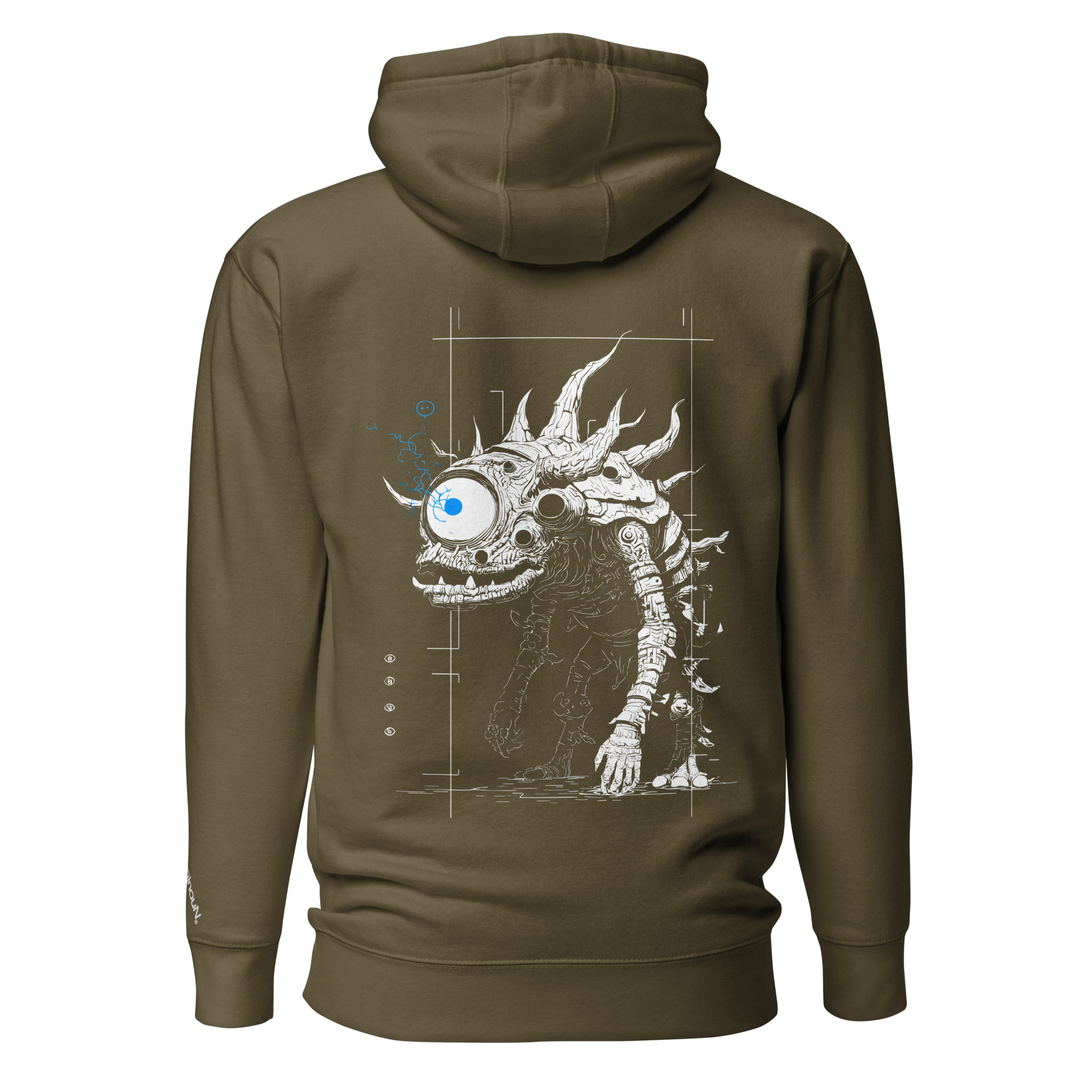 Sweat à Capuche Unisexe Fraktal #24 – Image 6