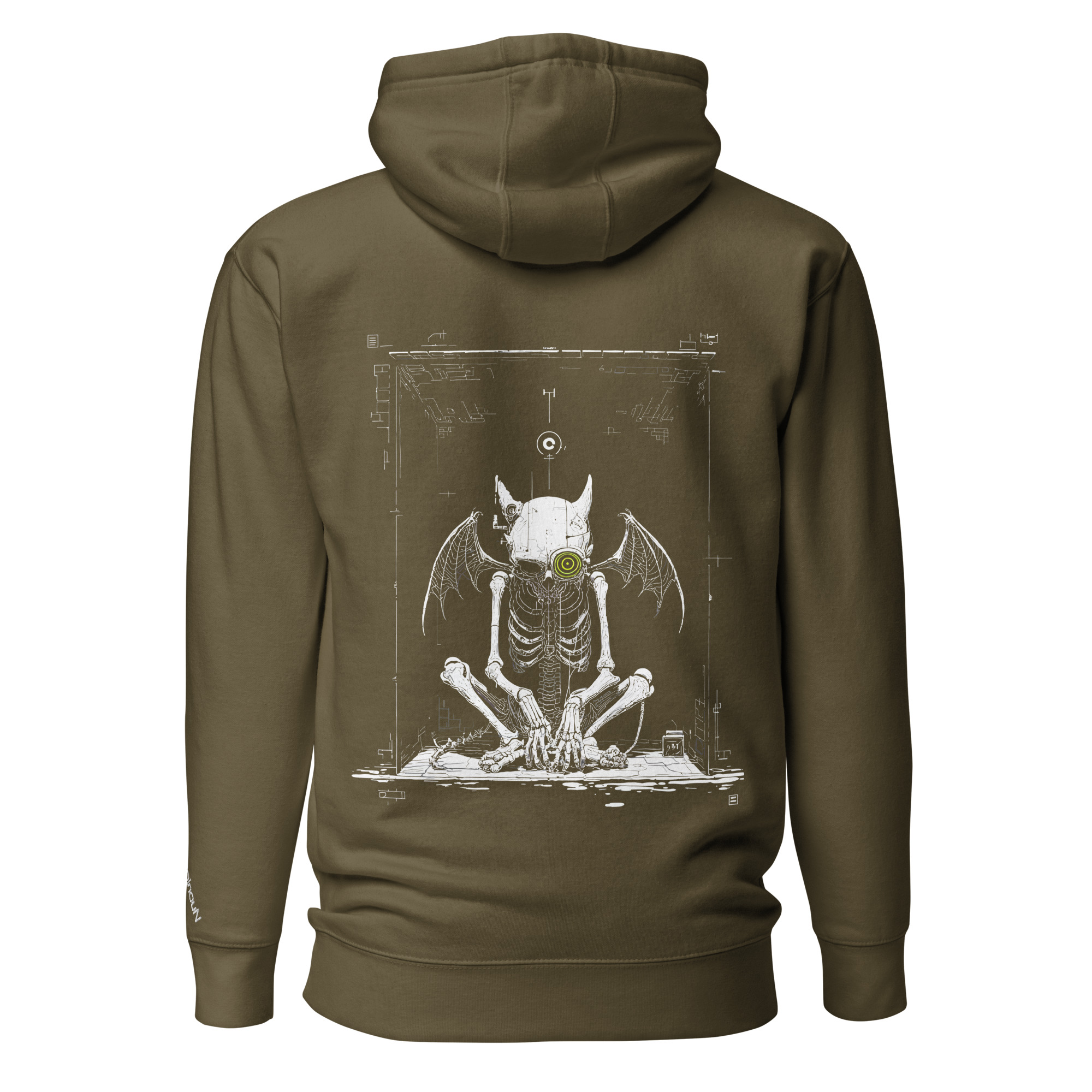 Sweat à Capuche Unisexe Fraktal #27 – Image 6