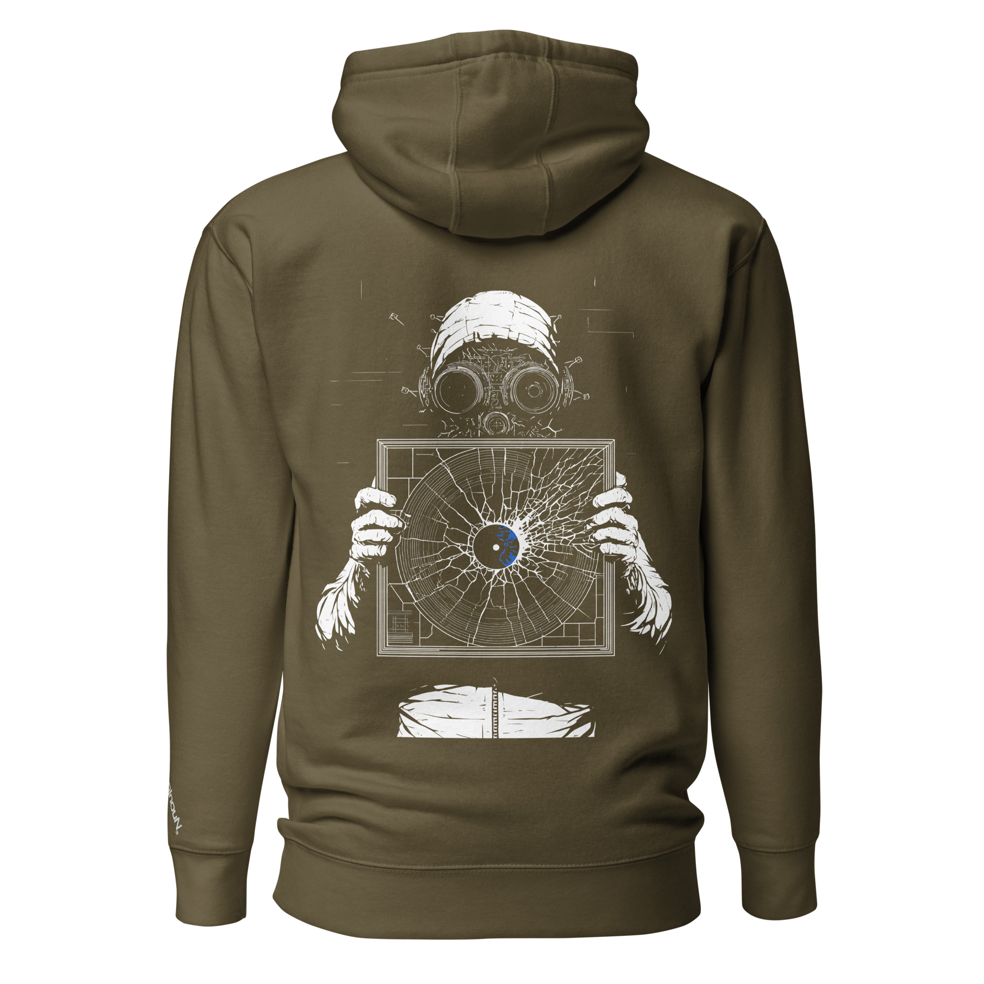 Sweat à Capuche Unisexe Fraktal #19 – Image 6