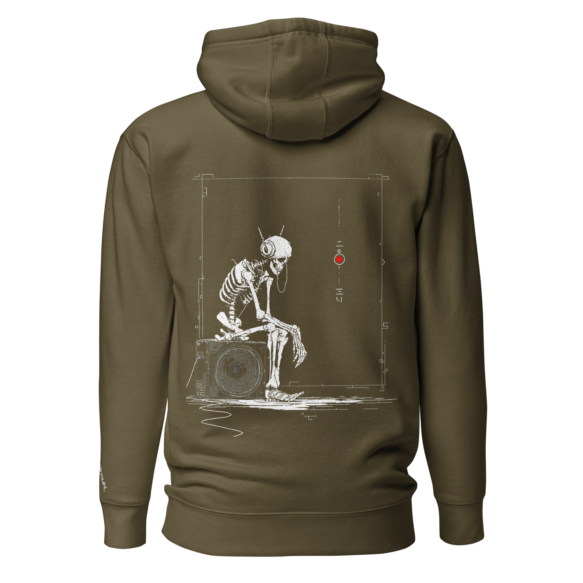 Sweat à Capuche Unisexe Fraktal #26 – Image 6