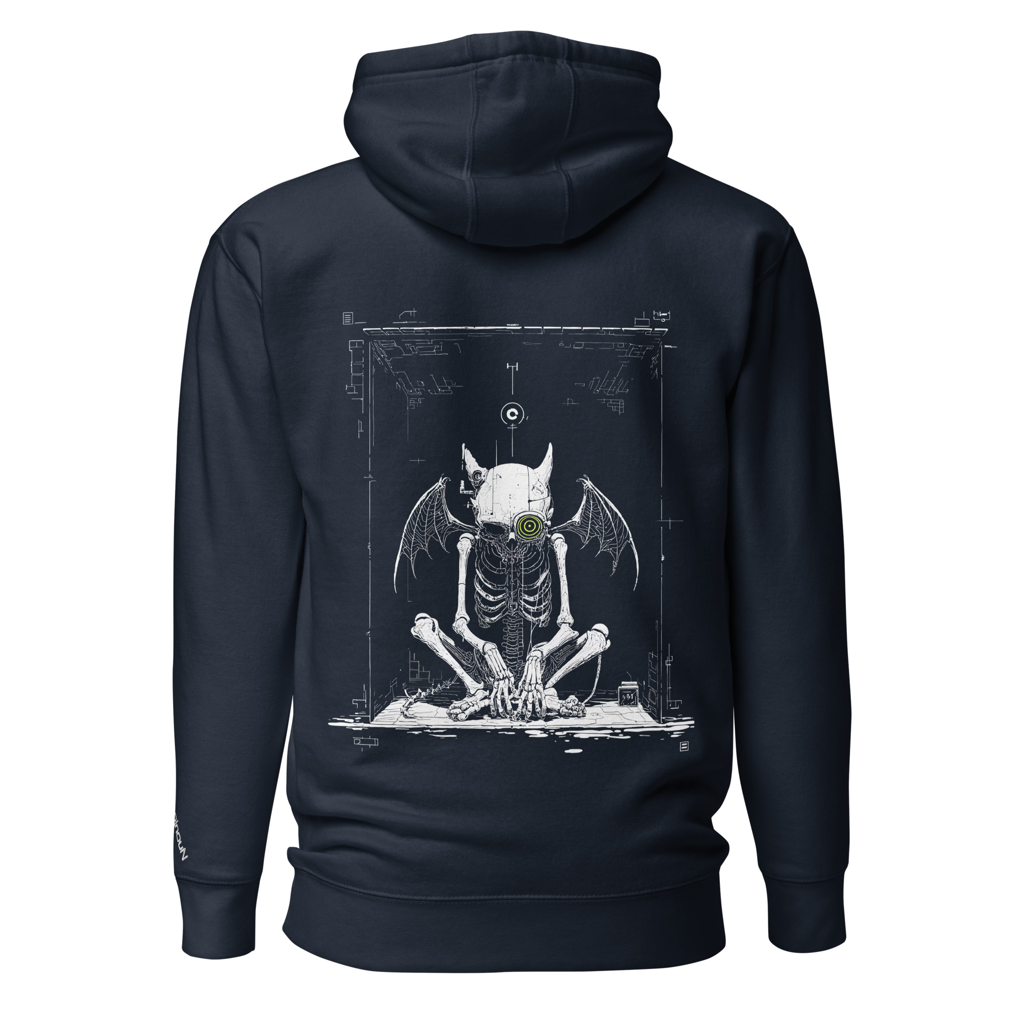 Sweat à Capuche Unisexe Fraktal #27 – Image 4