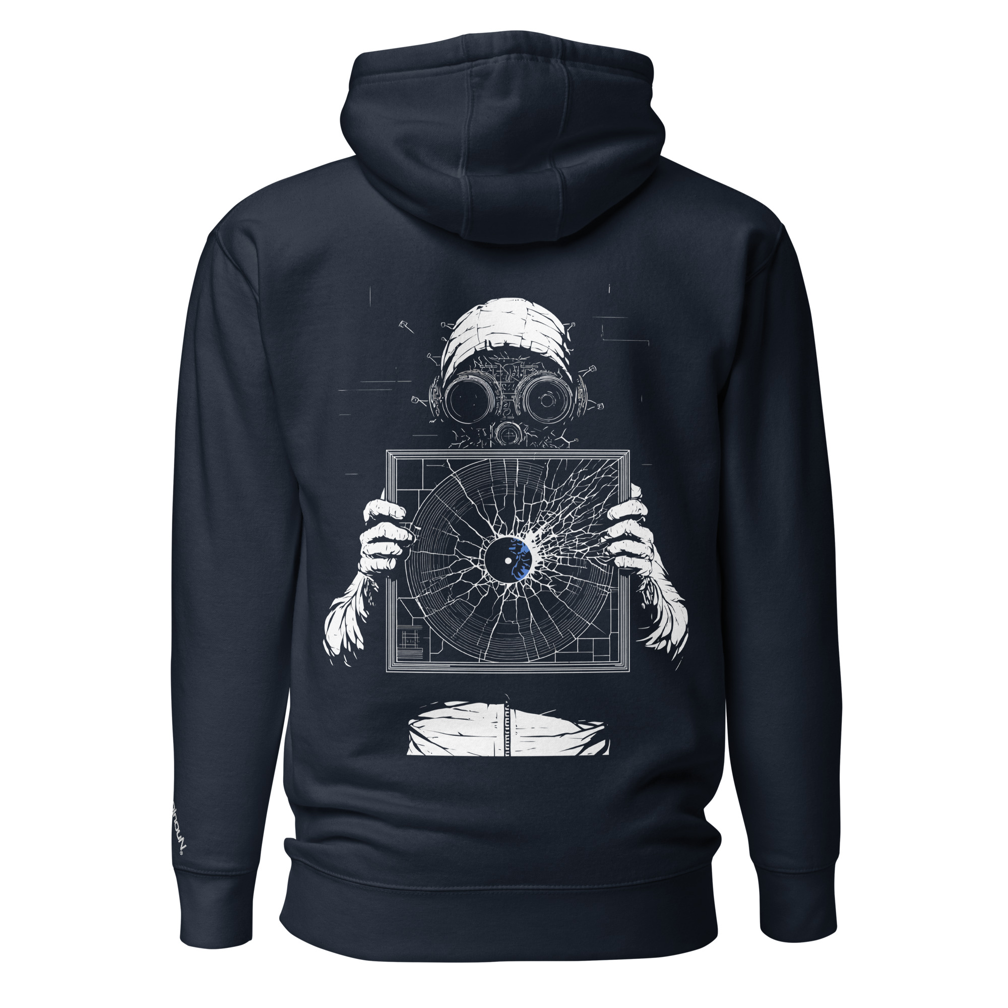 Sweat à Capuche Unisexe Fraktal #19 – Image 4