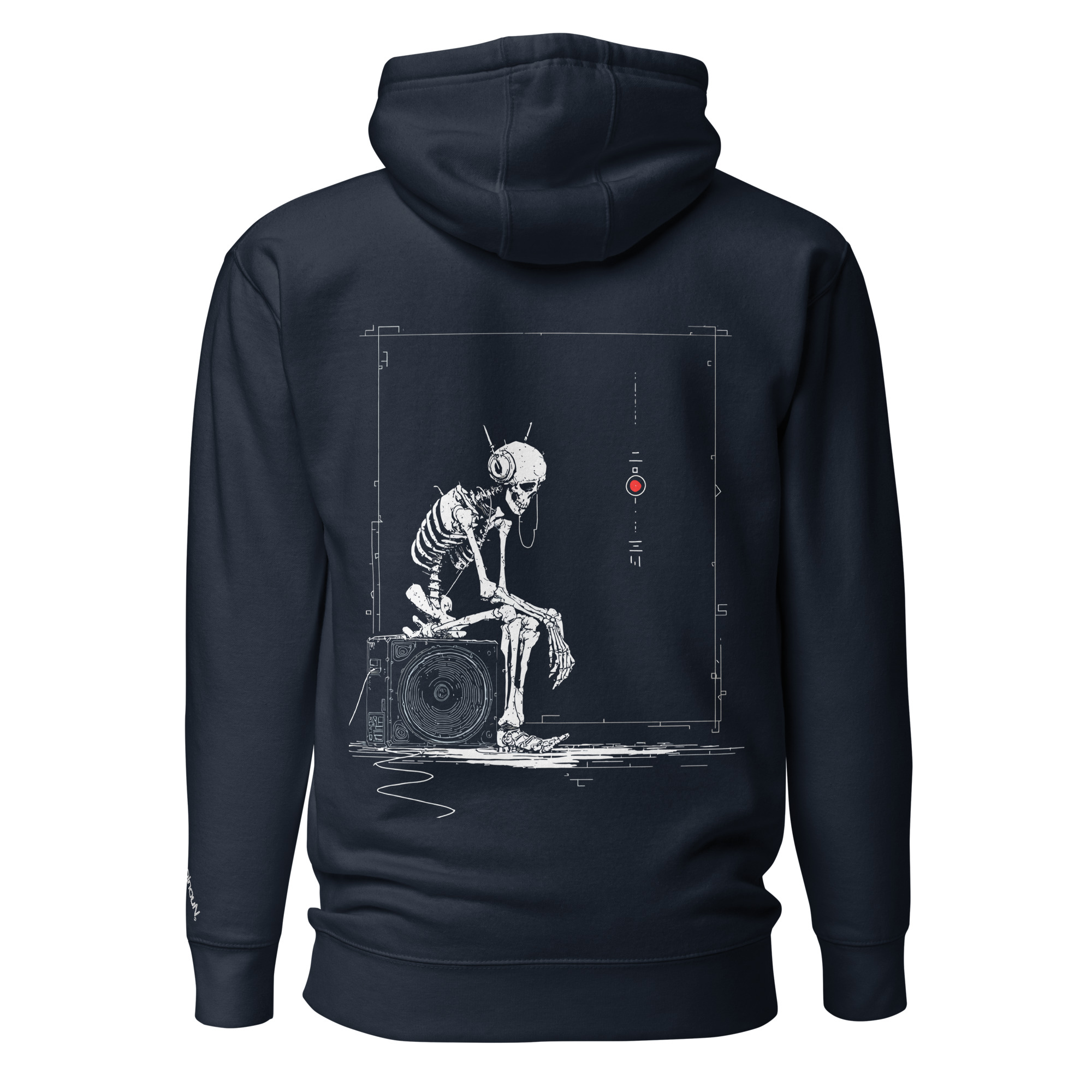 Sweat à Capuche Unisexe Fraktal #26 – Image 4