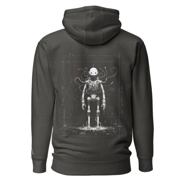 Sweat à Capuche Unisexe Fraktal #02 – Image 5