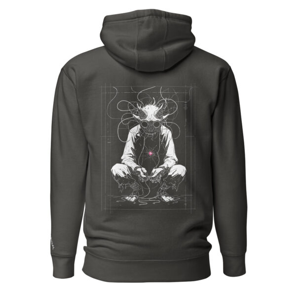 Sweat à Capuche Unisexe Fraktal #06 – Image 5