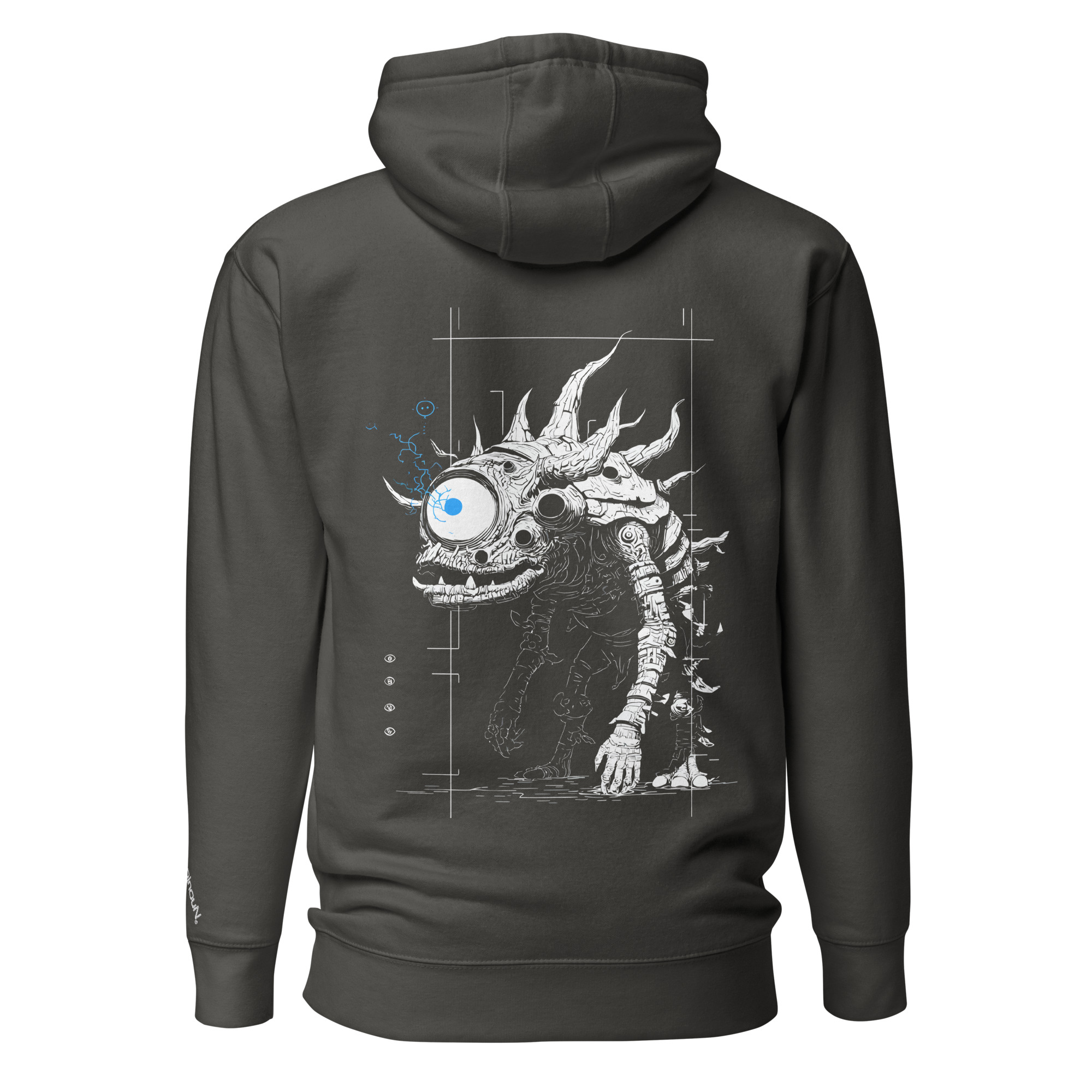 Sweat à Capuche Unisexe Fraktal #24 – Image 5