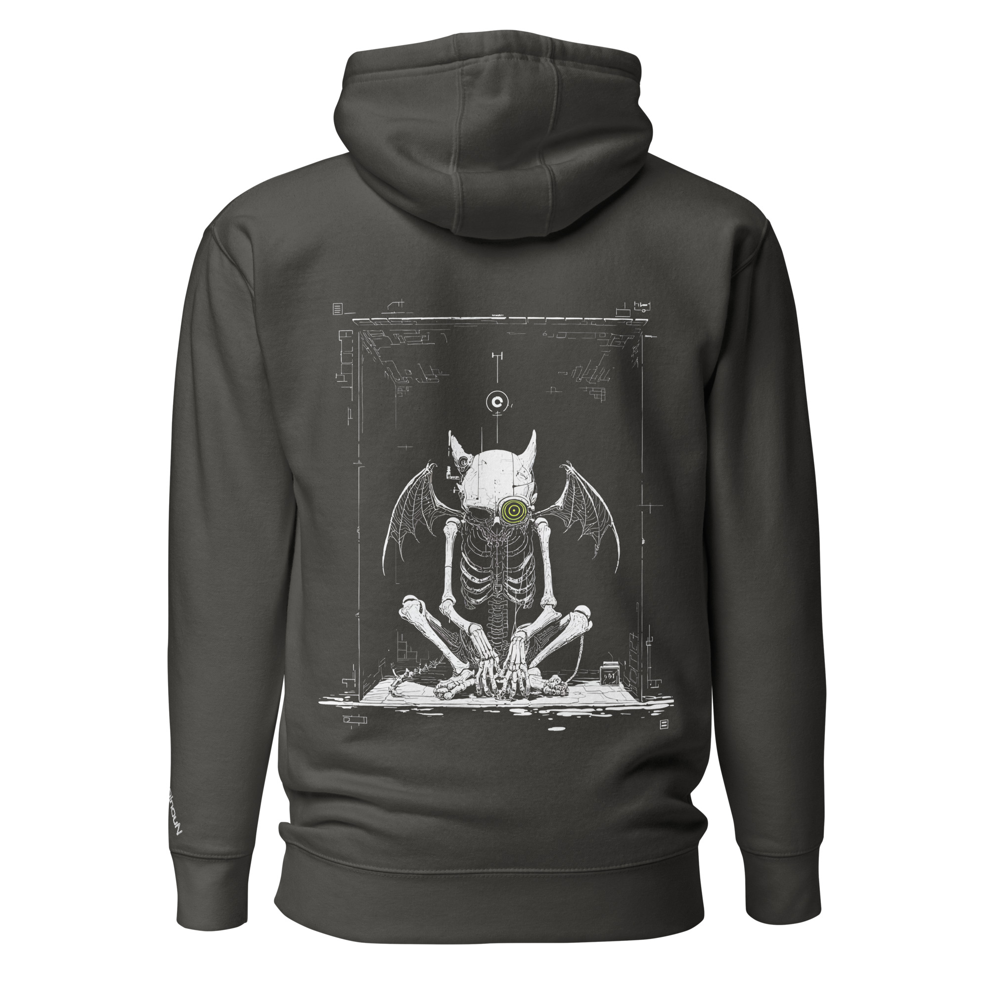 Sweat à Capuche Unisexe Fraktal #27 – Image 5