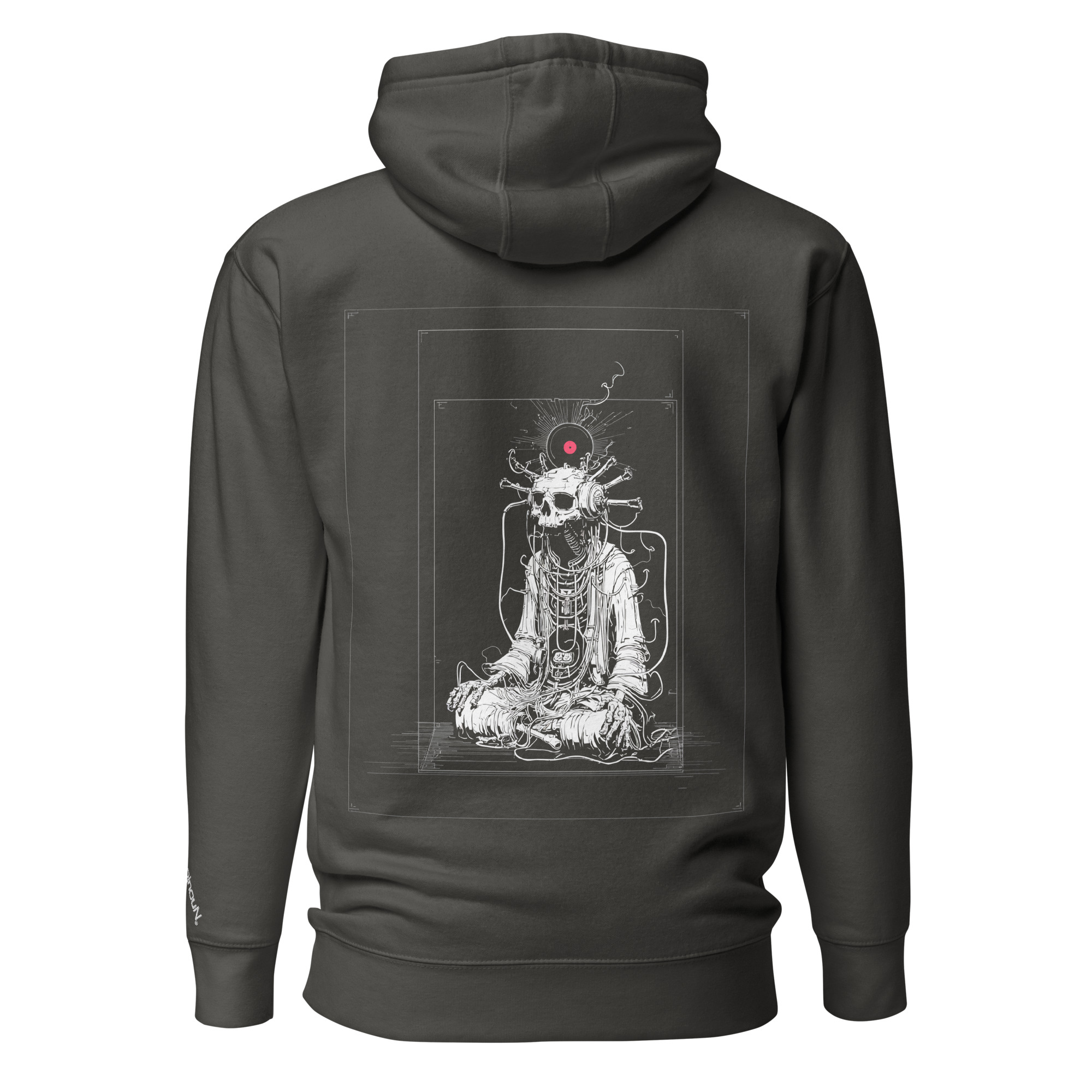 Sweat à Capuche Unisexe Fraktal #28 – Image 5