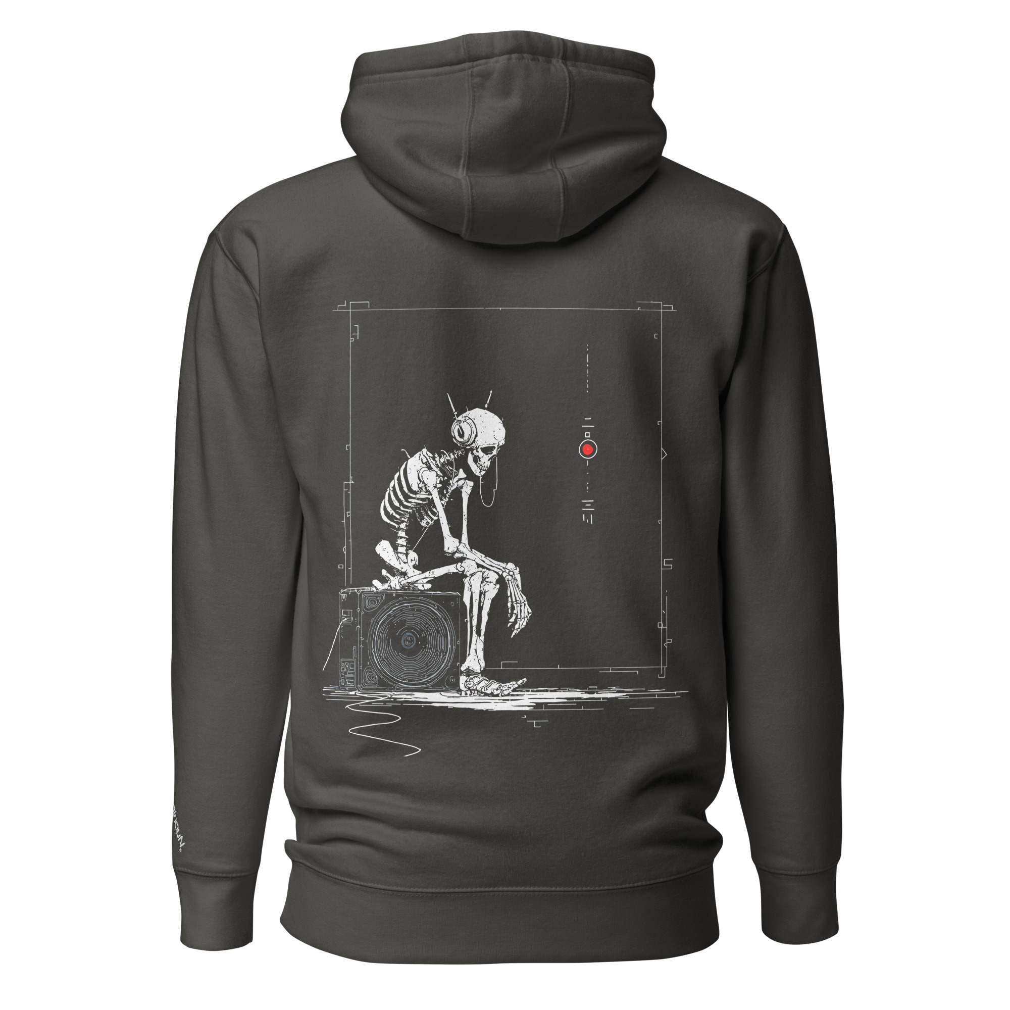 Sweat à Capuche Unisexe Fraktal #26 – Image 5