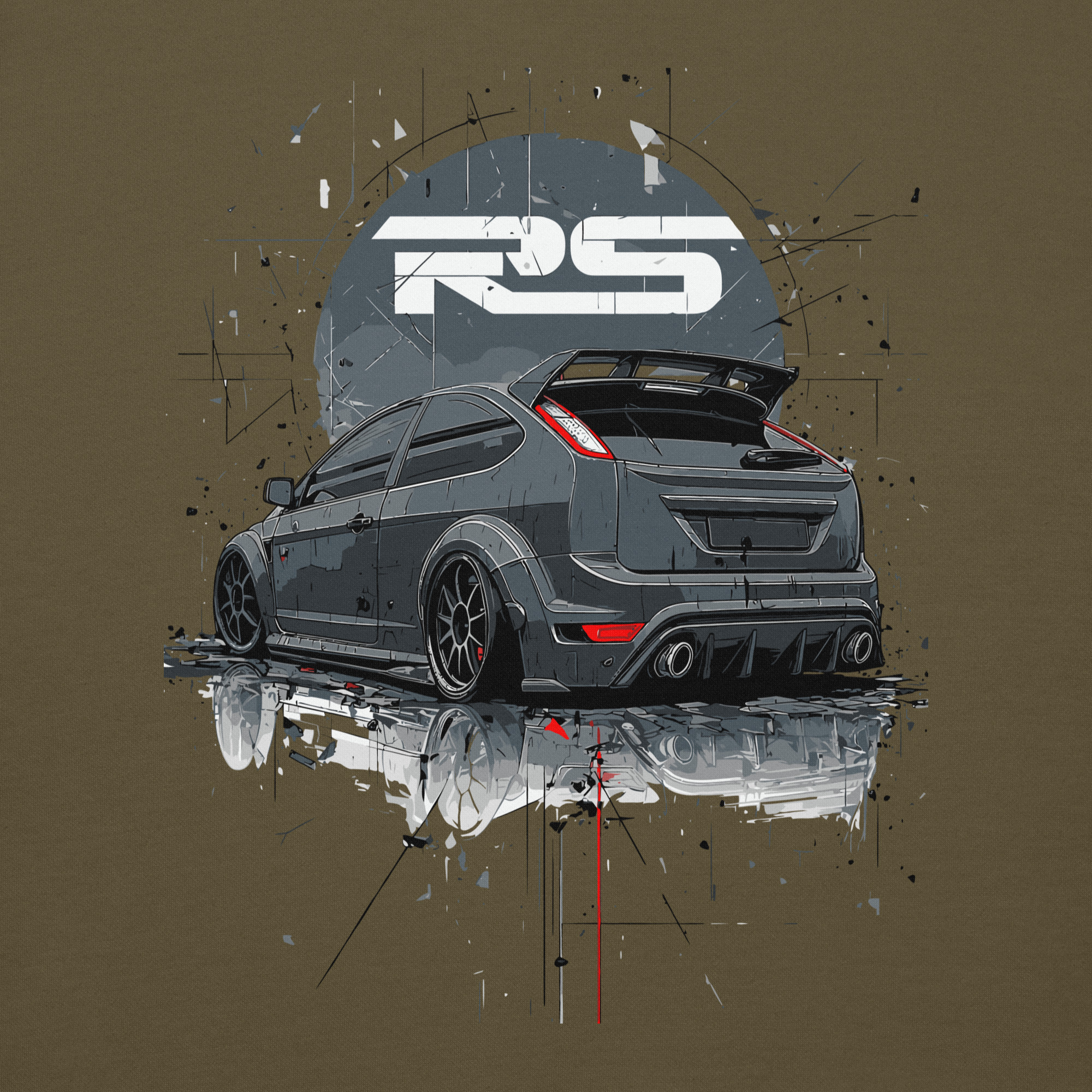 Sweat à Capuche Unisexe RS – Image 2