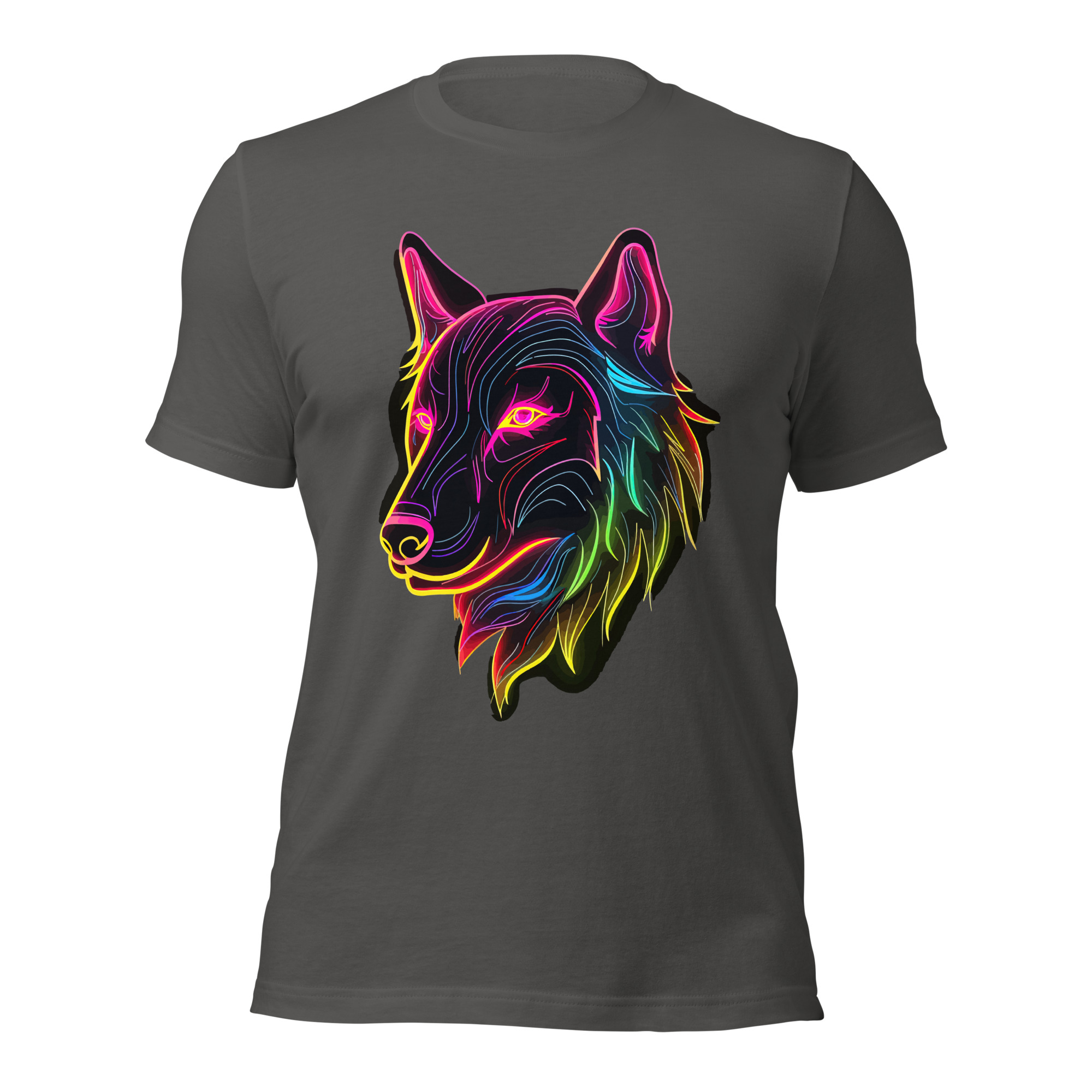 T-shirt Loup Néon – Image 2