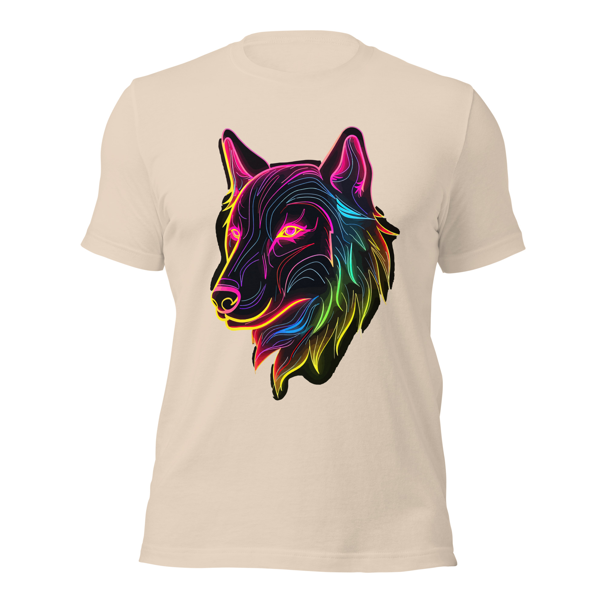 T-shirt Loup Néon – Image 3