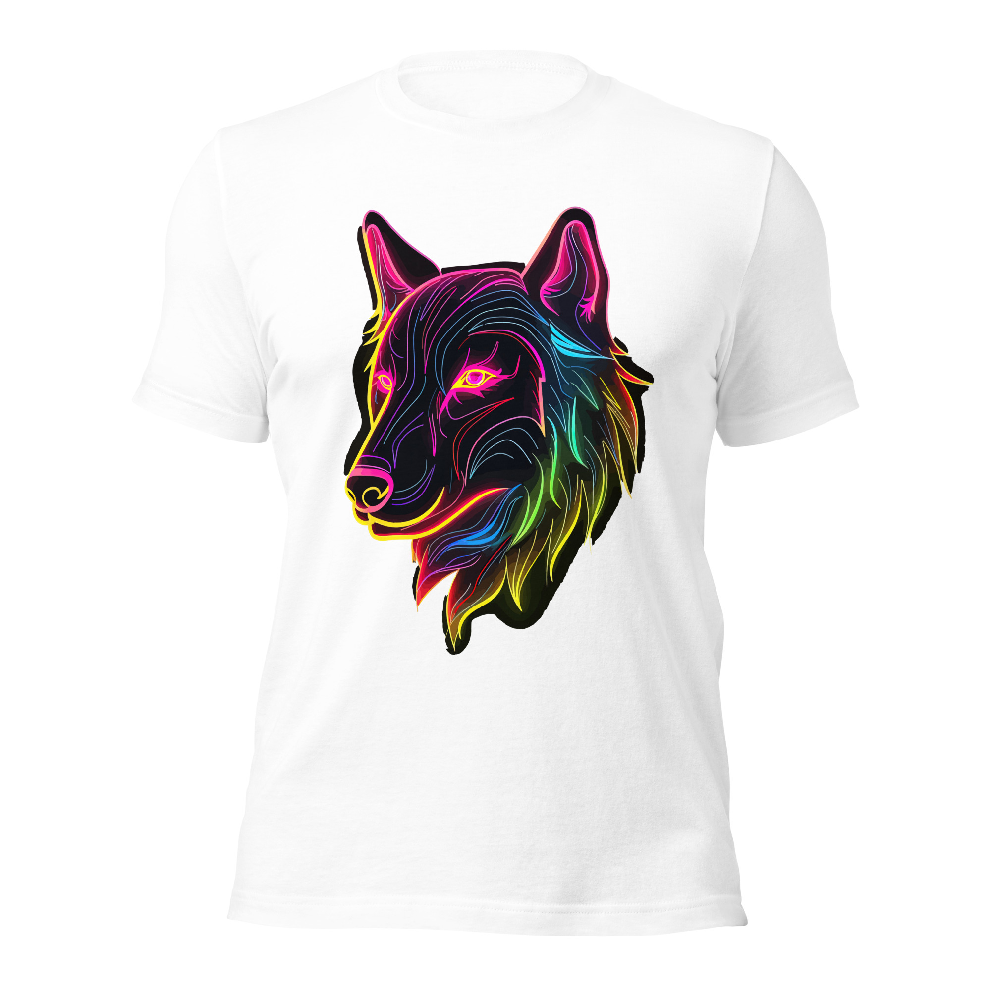 T-shirt Loup Néon – Image 5