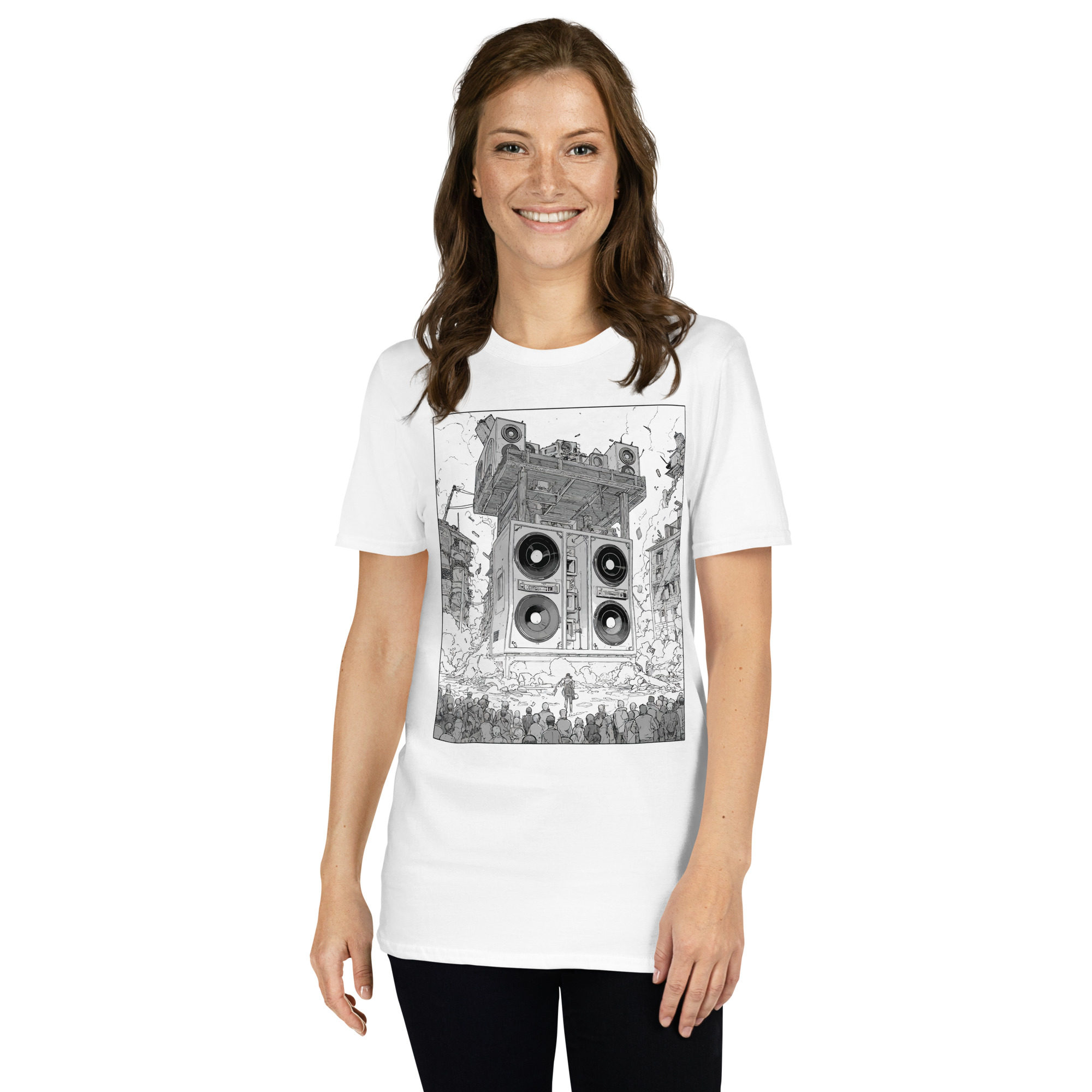 T-shirt Unisexe Temple - TechnojnouN T-shirt Unisexe Temple – Image 3