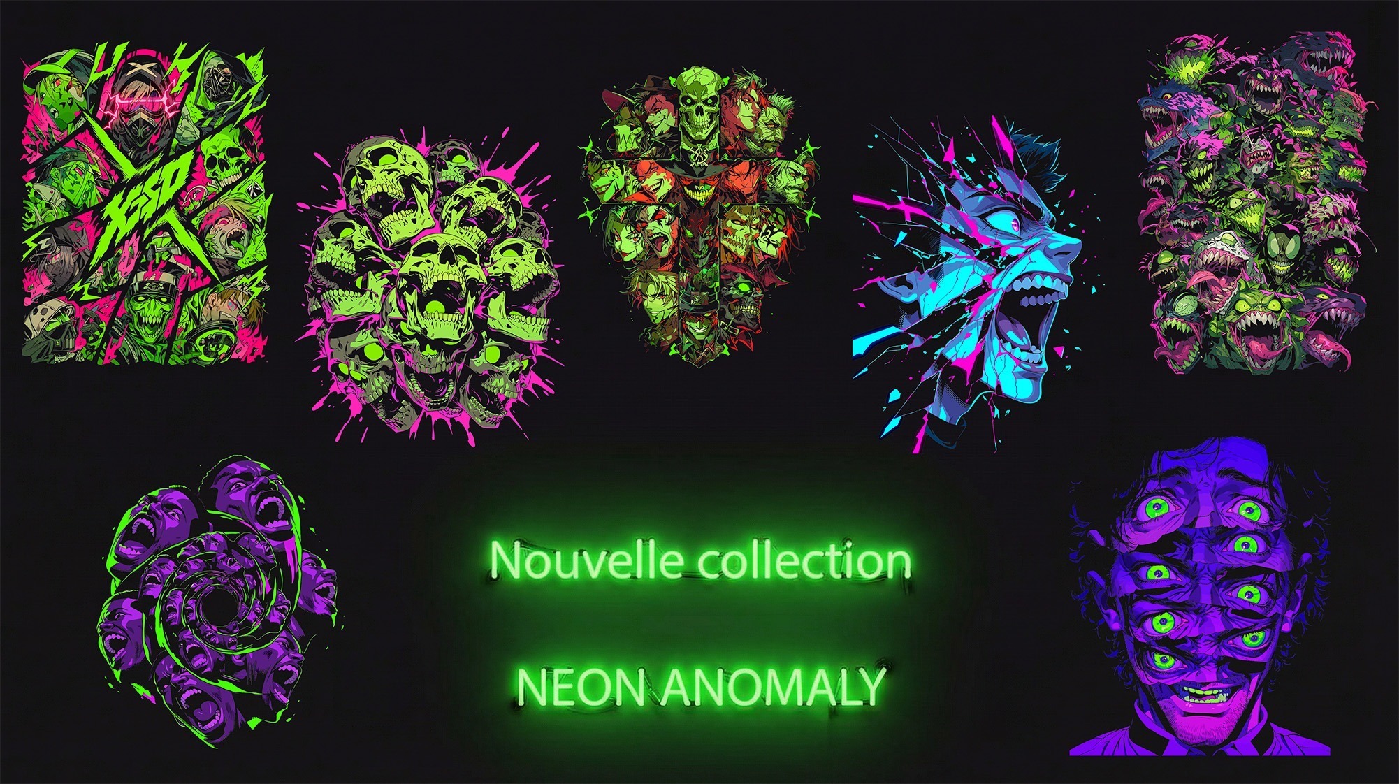 Nouvelle Collection Neon Anomaly
