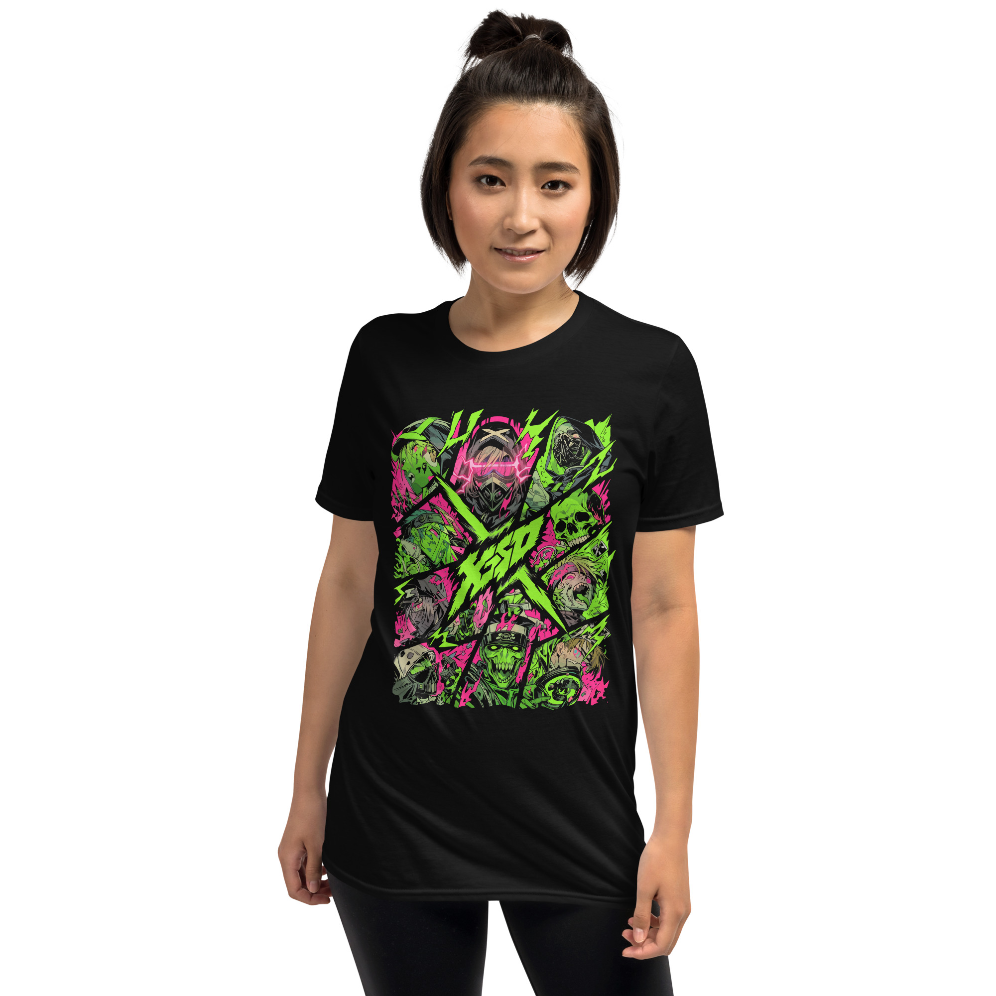 T-shirt Unisexe Electric Clash - TechnojnouN T-shirt Unisexe Electric Clash – Image 3
