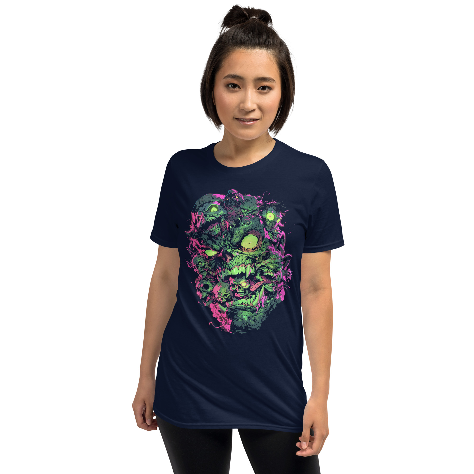 T-shirt Unisexe Chaos Face - TechnojnouN T-shirt Unisexe Chaos Face – Image 5