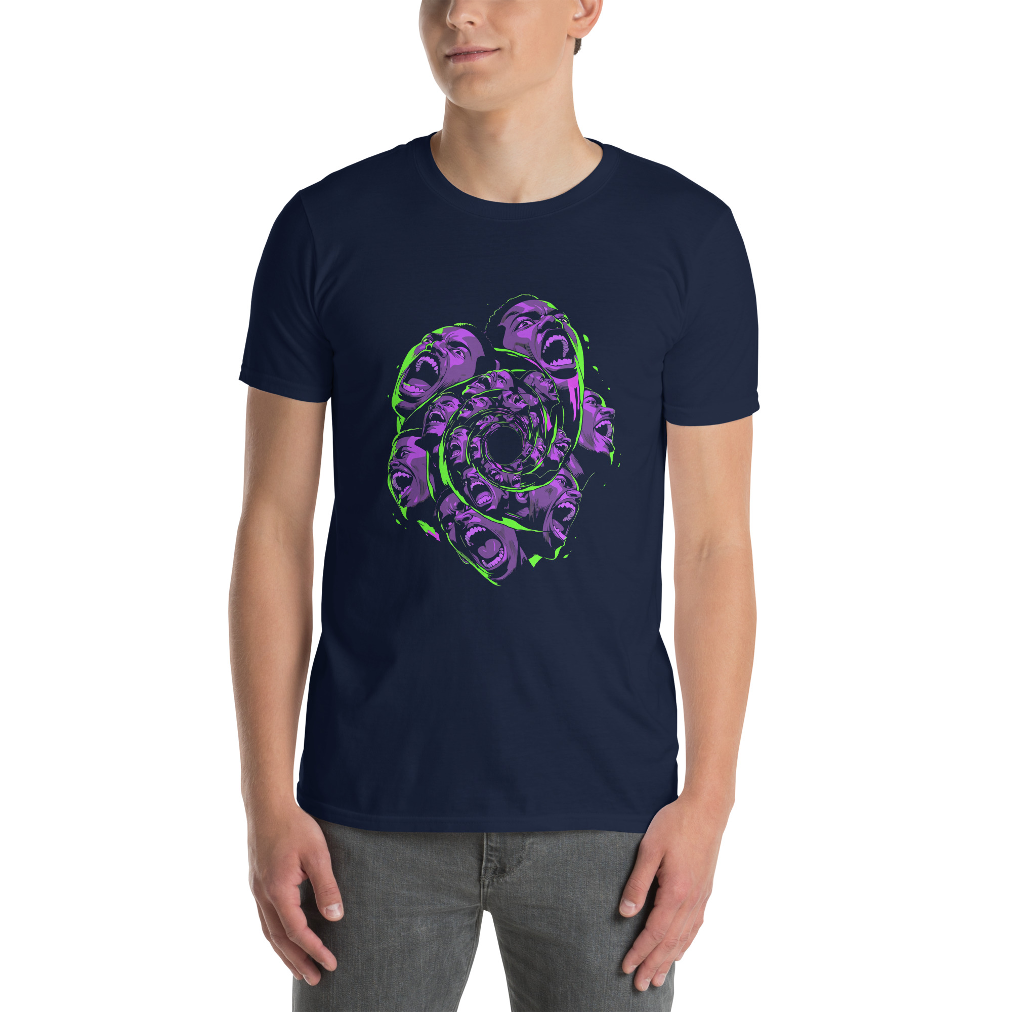 T-shirt Unisexe Mind Spiral - TechnojnouN T-shirt Unisexe Mind Spiral – Image 4