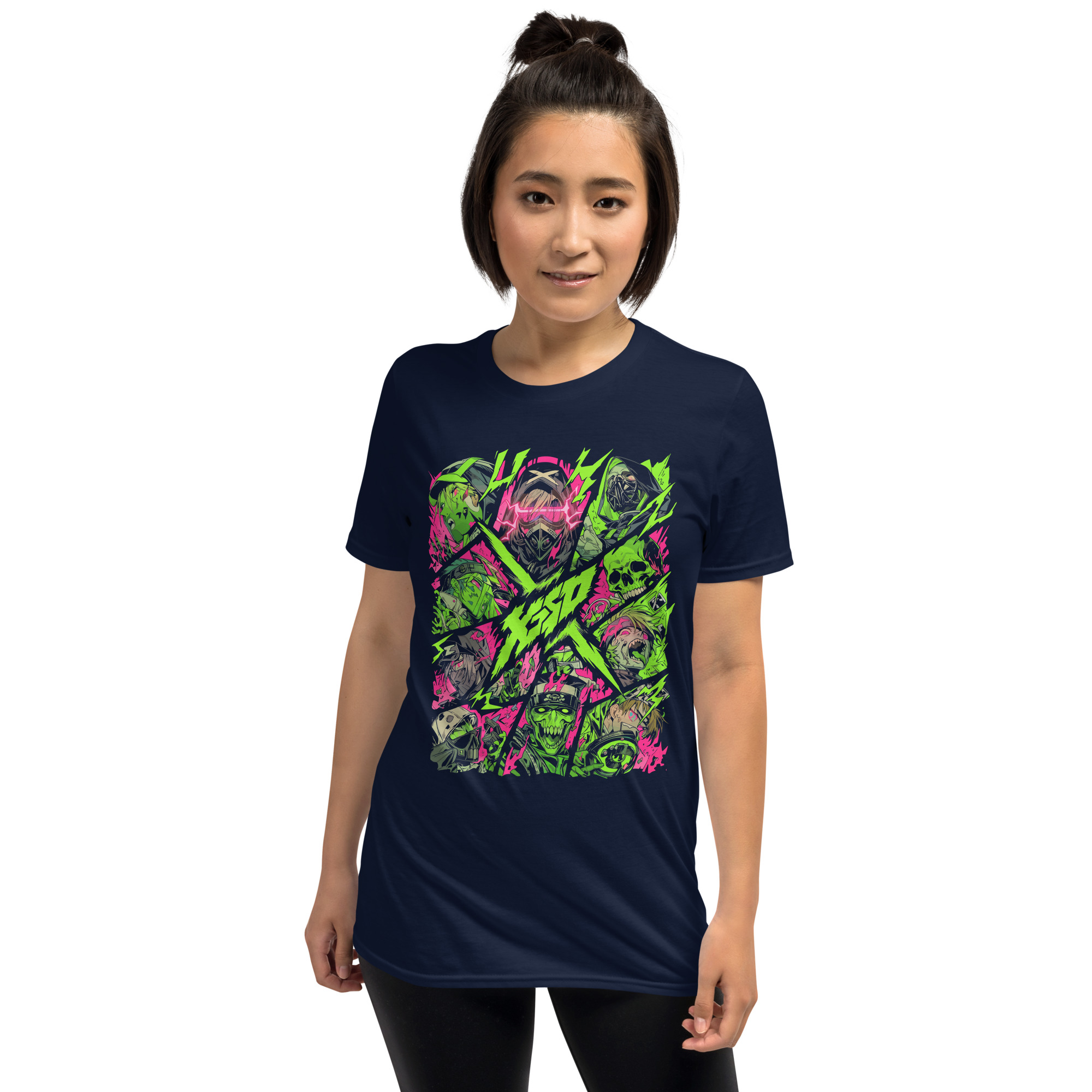T-shirt Unisexe Electric Clash - TechnojnouN T-shirt Unisexe Electric Clash – Image 5
