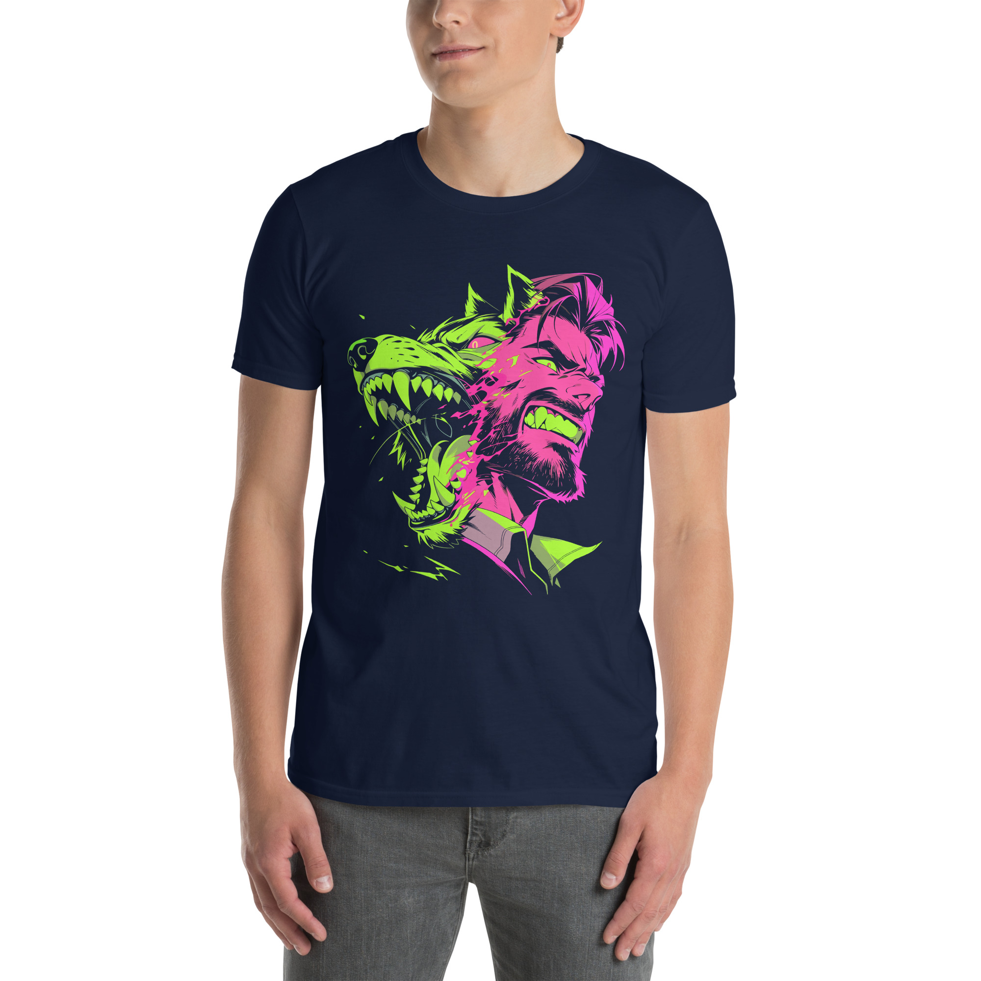 T-shirt Unisexe Dual Instinct - TechnojnouN T-shirt Unisexe Dual Instinct – Image 4