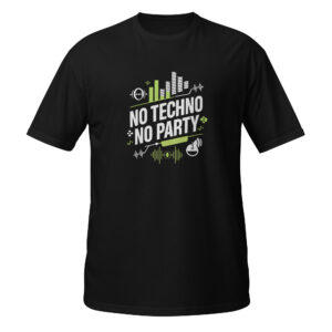 T-shirt No Techno No Party